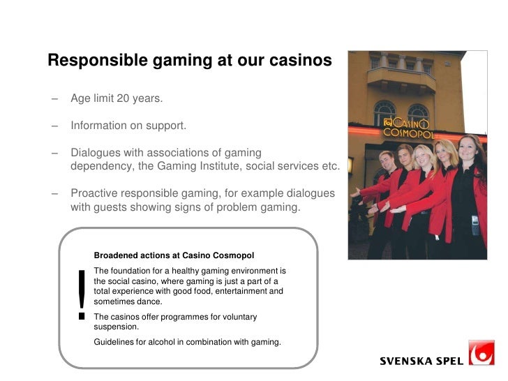 Responsible gaming svenska - 30877