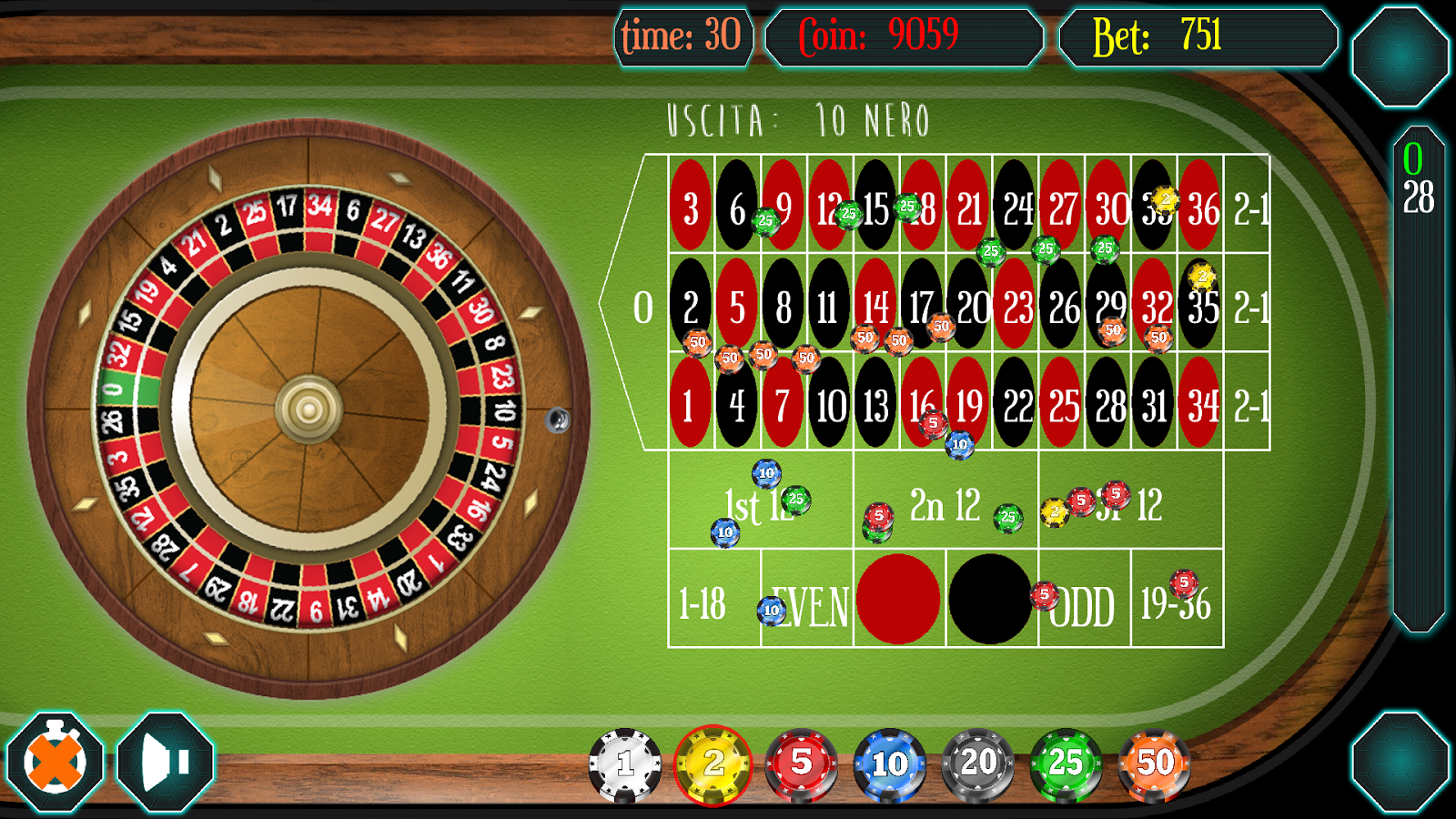 Snabbspel casino roulette - 87462