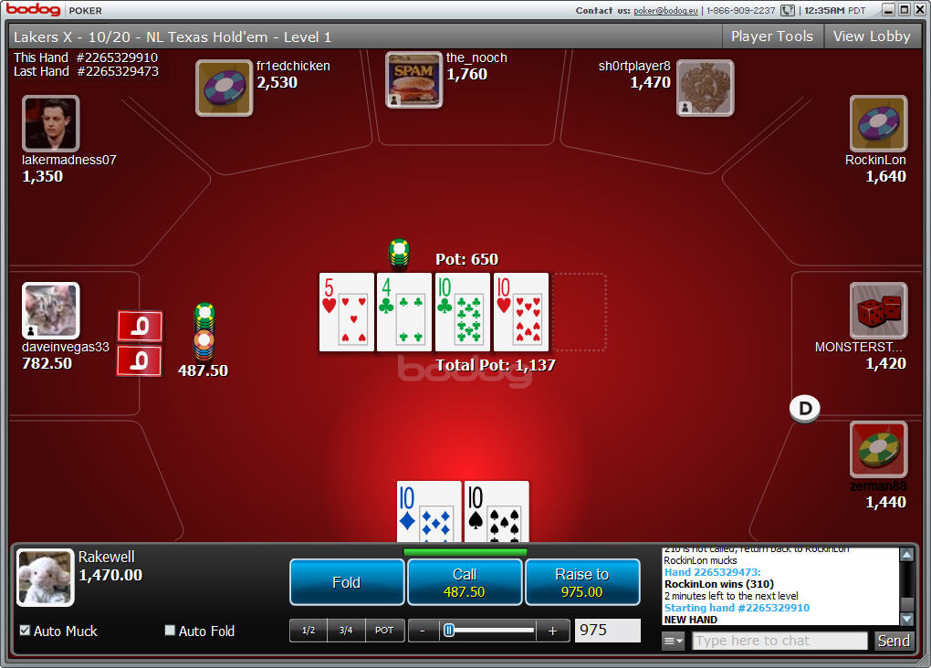 Poker betting - 35964